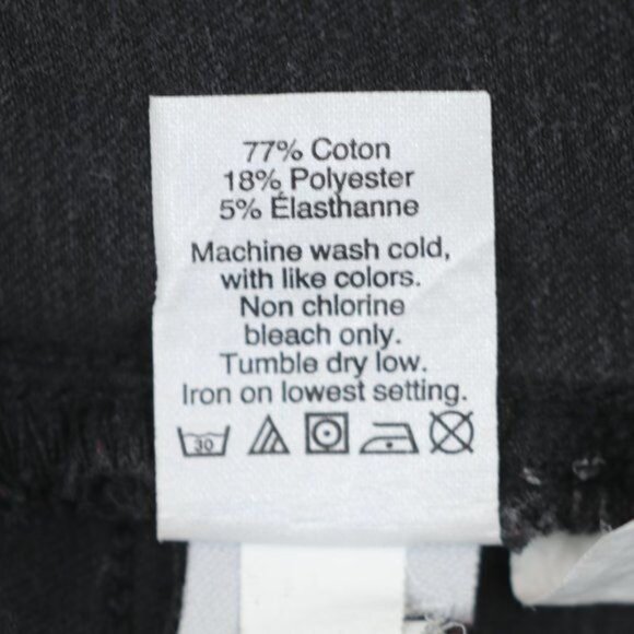 Madewell The Anywhere Jean Women's Size 28 Black High Rise Pull On Skinny Jeans - Picture 11 of 11